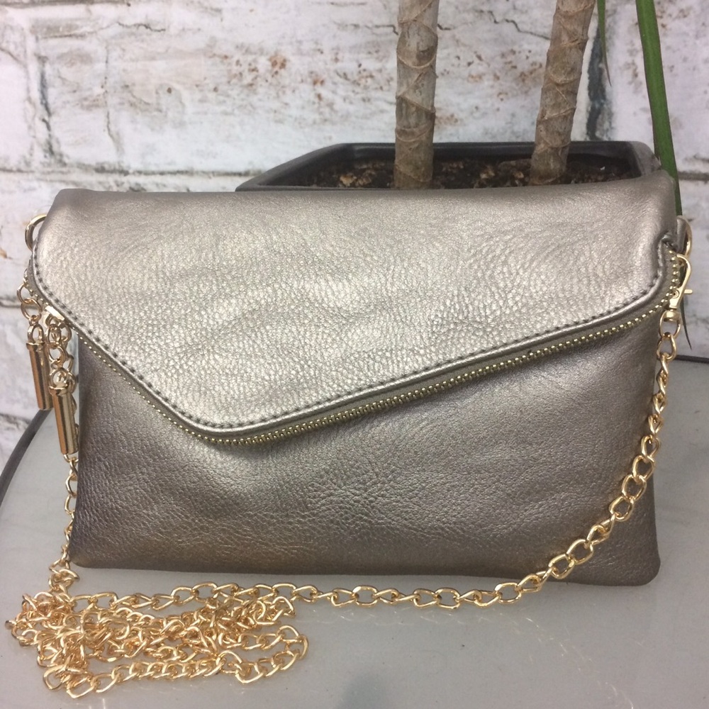 Silver Envelope Purse - Picture 2 of 5